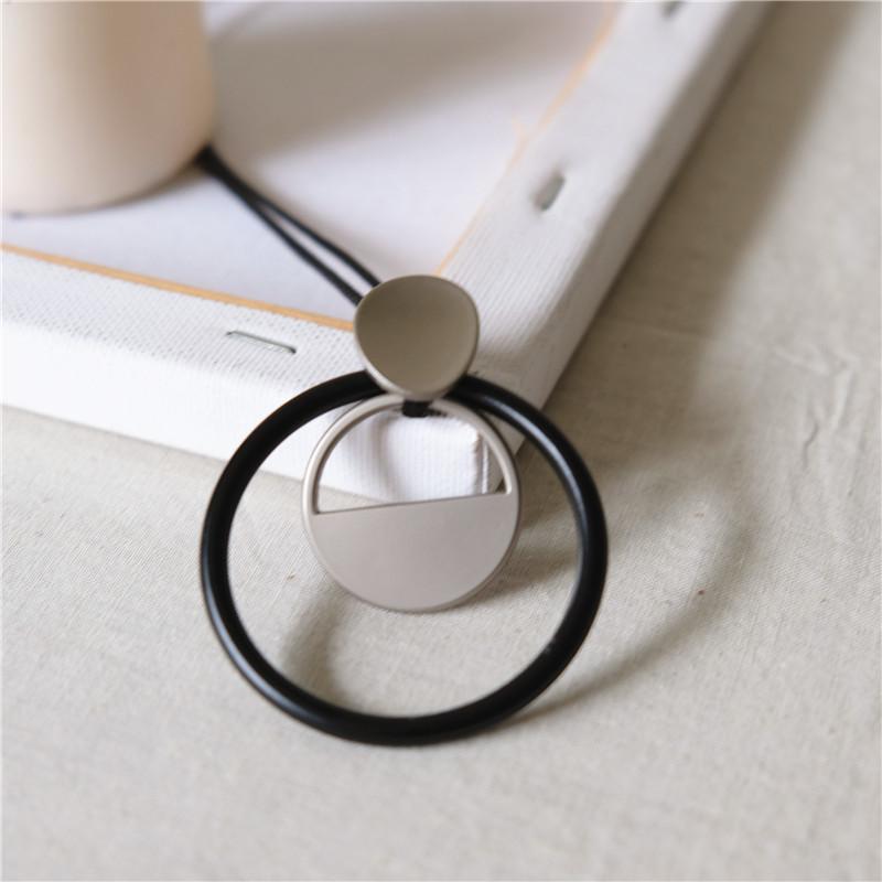 ネックレス 電気メッキ加工 ワックスコード 合金製 ロング丈 レトロ エスニック ボヘミアン シンプル ..