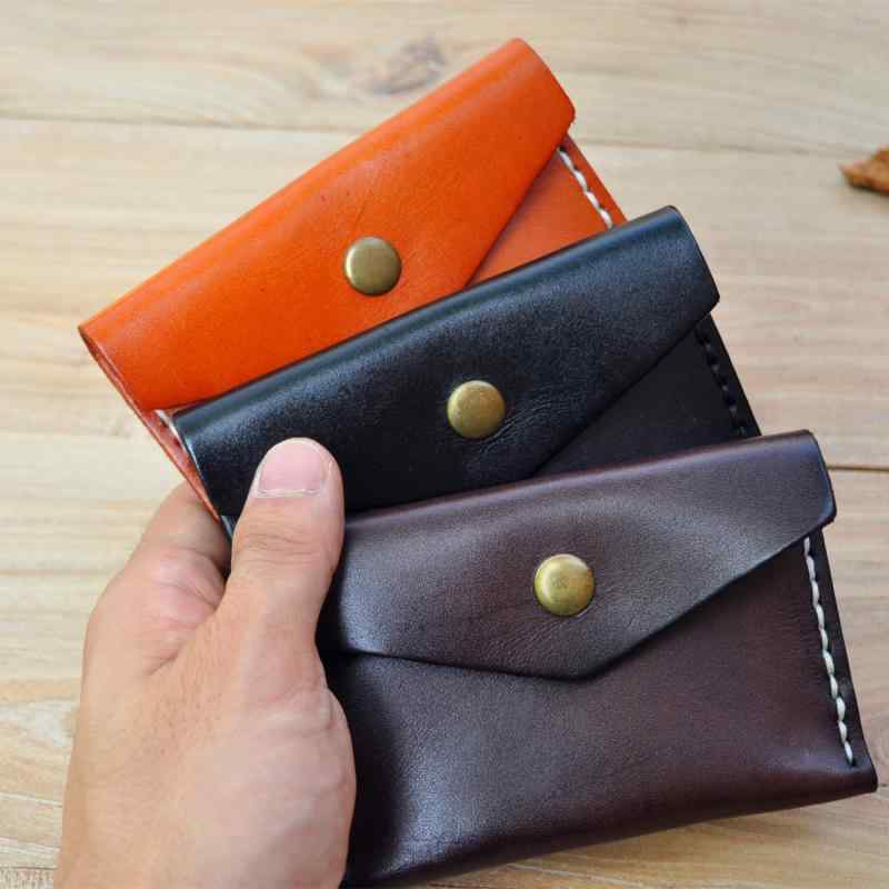 小銭入れ レディース 植物タンニンなめし革 ハンドメイド 本革 牛革 レトロ シンプル コインケース 女..