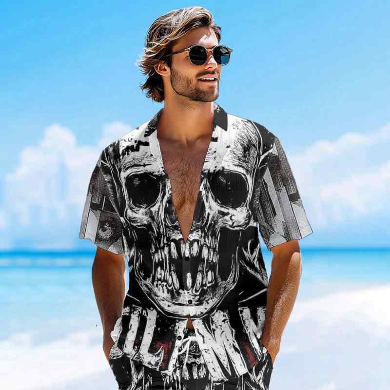 アロハシャツ メンズ 通気性 薄手 ストレッチ 洗濯可能 ゆったり 半袖 オープンカラー プリント柄 ハワイアン柄 カジュアル 春夏 リゾート ビーチ 旅行 海 普段使い ファッション 着回し