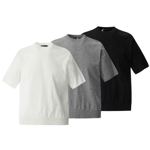 Tシャツ メンズ 男性用 通気性 ノーアイロン アメカジ ストリート カジュアル 無地 シンプル 半袖 ニットTシャツ カットソー ゆったり リラックス 普段着 デイリー 着回し抜群 春夏物 綿混 ホワイト グレー ブラック Tシャツ メンズ 男性用 通気性 ノーアイロン アメカジ ストリート カジュアル 無地 シンプル 半袖 ニットTシャツ カットソー ゆったり リラックス 普段着 デイリー 着回し抜群 春夏物 綿混 ホワイト グレー ブラック