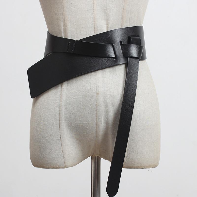 腰封 レディース ウエストマーク 本革 牛革 ワイドベルト スタイルアップ 細見え効果 ワンピース ドレス シャツ ブラウス コーデ 装飾ベルト ファッション小物 おしゃれ 多彩なカラー