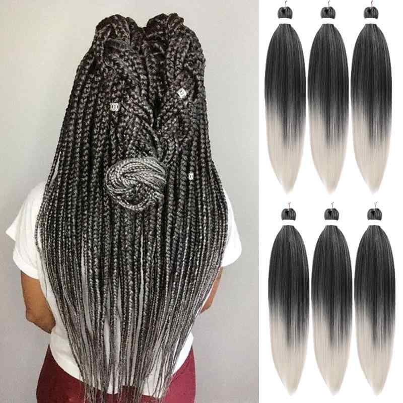 エクステ ポニーテール レディース 女性用 簡単装着 ワンタッチ 編み込み ブレイズ ドレッドヘア カラ..