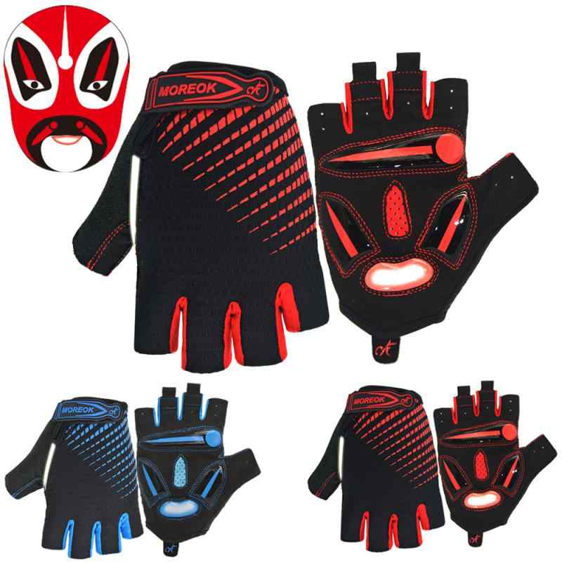 自転車グローブ 男女兼用 大人 子供用 通気性 速乾性 液体シリコン 滑り止め 耐衝撃 ロードバイク マウ..