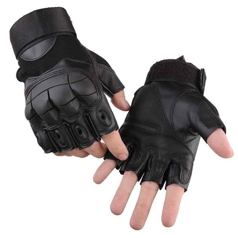 タクティカルグローブ メンズ 防水 防風 耐切創 プロテクター スマホ対応 滑り止め アウトドア スポーツ トレーニング サイクリング バイク フィットネス ハーフフィンガー フルフィンガー(x2)