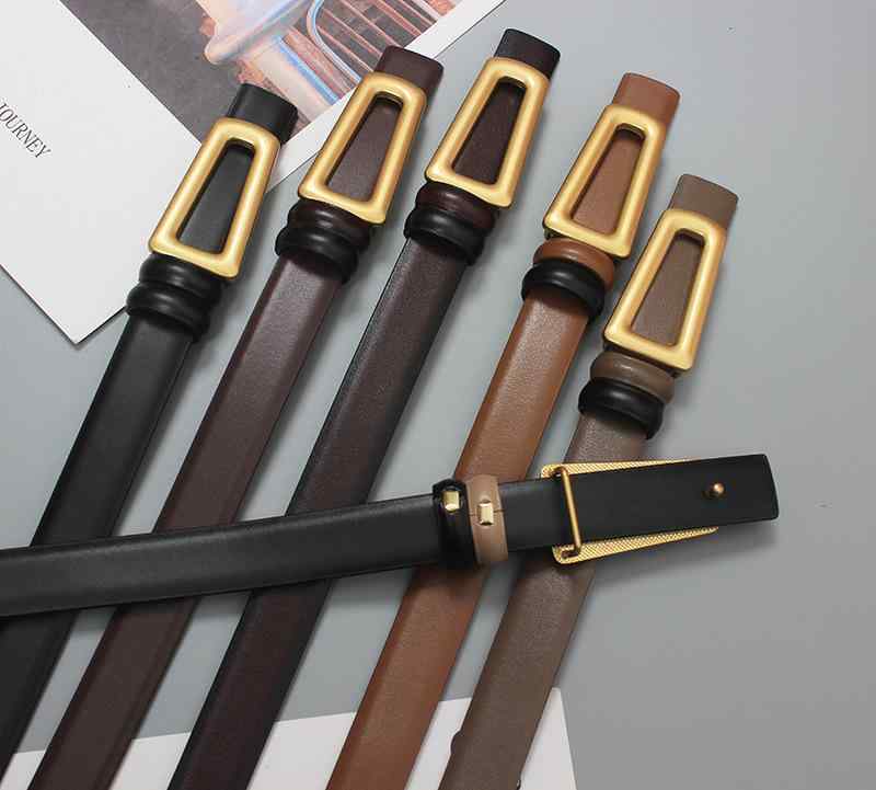 ベルト レディース 本革 牛革製 リバーシブル 万能 おしゃれ トレンド セーター ワンピース スーツ スカート用 装飾 黒(4)