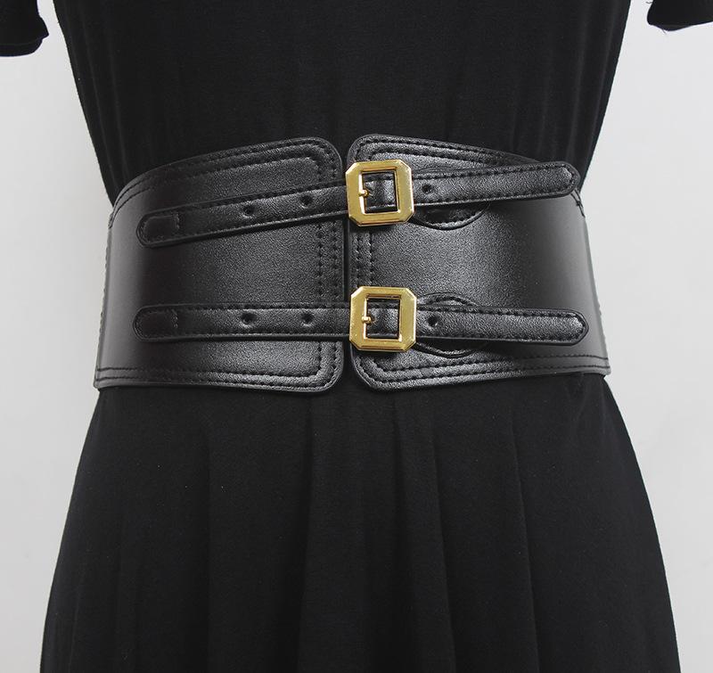 ベルト レディース 伸縮性 ゴム ウエストマーク 太ベルト ワイドベルト ウエストシェイプ 細見え フェ..