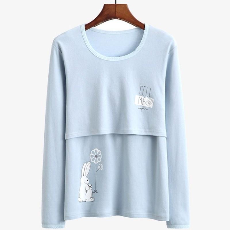 マタニティ パジャマ レディース 妊婦服 産後 ルームウェア 綿100% 保温 あったか 授乳服 授乳口付き ..