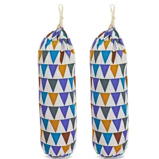 ウォールポケット キッチン ゴミ袋ストッカー 取り出し式 北欧風 シンプル おしゃれ 壁掛け収納 布製 ポリエステル綿混 折りたたみ式 整理整頓 スタイリッシュ インテリア 雑貨