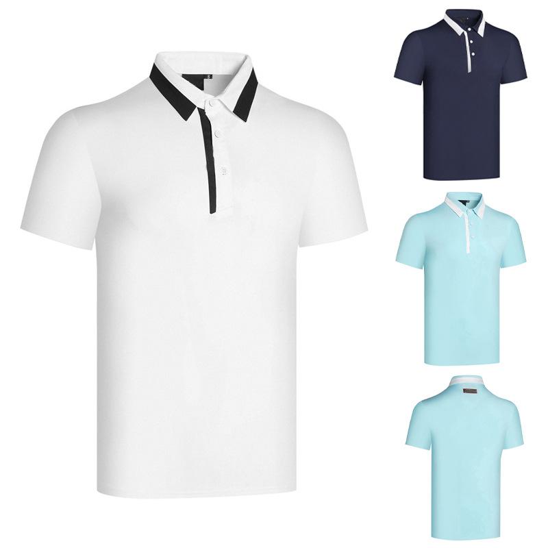 POLOシャツ メンズ 春夏 通気性 ゴルフ スポーツ アウトドア 半袖 スリム ワイドカラー 再生繊維 ポリ..