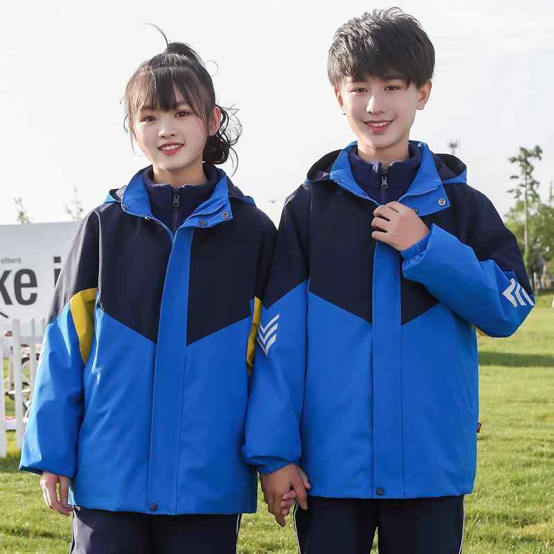 マウンテンパーカー キッズ 男女兼用 防風 防水 フリースインナー 着脱式3WAY 小中高生 スクール 通学 アウトドア 登山 キャンプ 春秋冬 透湿 保温 夜間反射 アウター ポリエステル