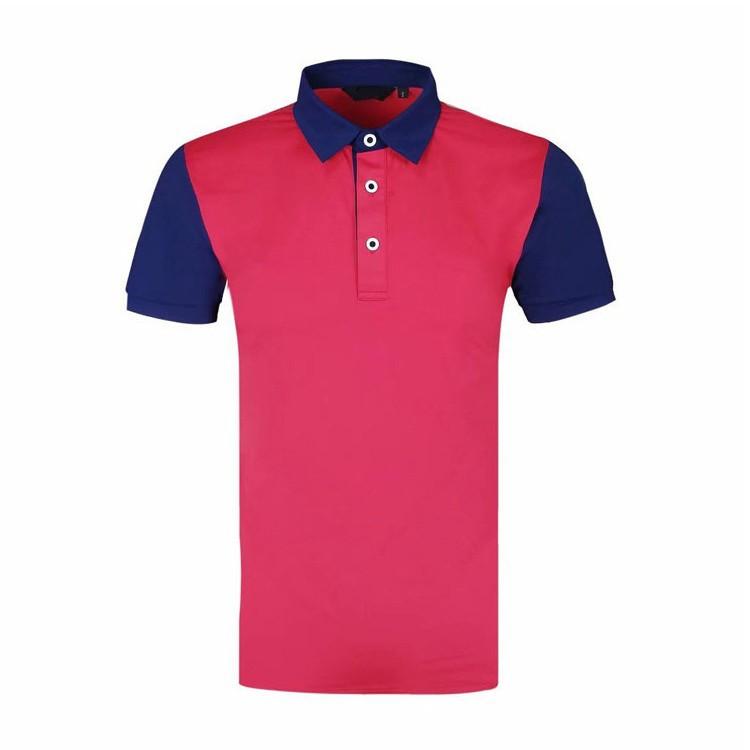 ゴルフウェア メンズ 通気 速乾 肌触り良い 半袖 ポロシャツ 襟付き 配色 切り替え ショートパンツ 大..