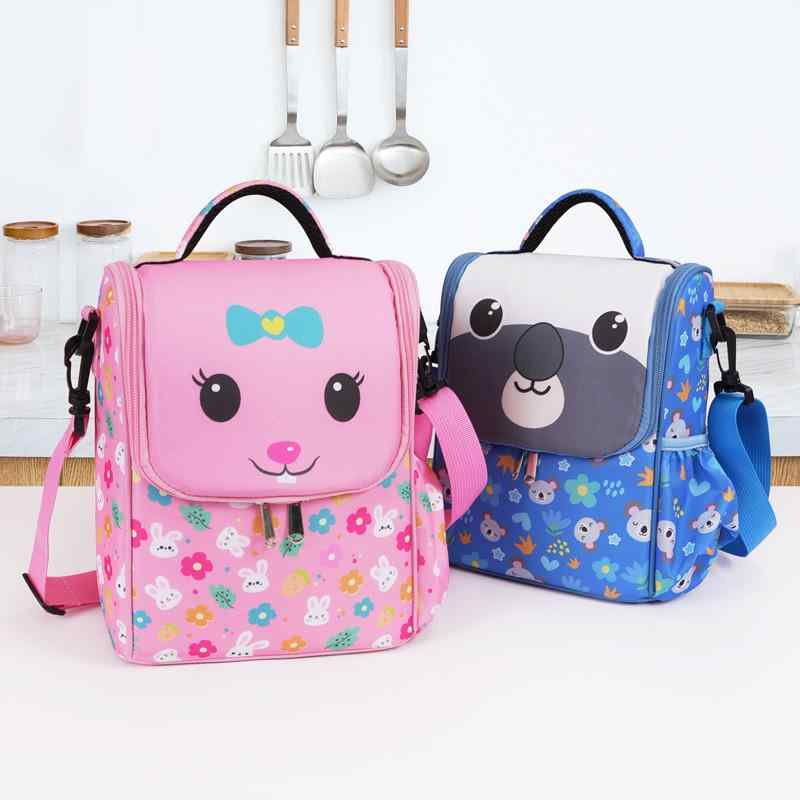 保冷バッグ 子供 幼稚園 小学生 ランチバッグ 弁当袋 持ち運び 折りたたみ 斜めがけ 通園 通学 オック..