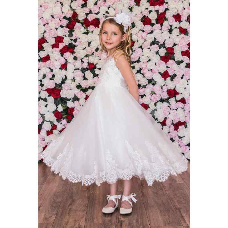 ワンピース 女の子 ジュニア フォーマルドレス 発表会 結婚式 プリンセス 上品 エレガント ノースリー..