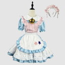 ワンピース レディース かわいい 鈴付き猫耳 メイド服 ロリータ風 コスプレ 衣装 アニメ キャラクター 仮装 イベント パーティー ハロウィン ステージ 学園...