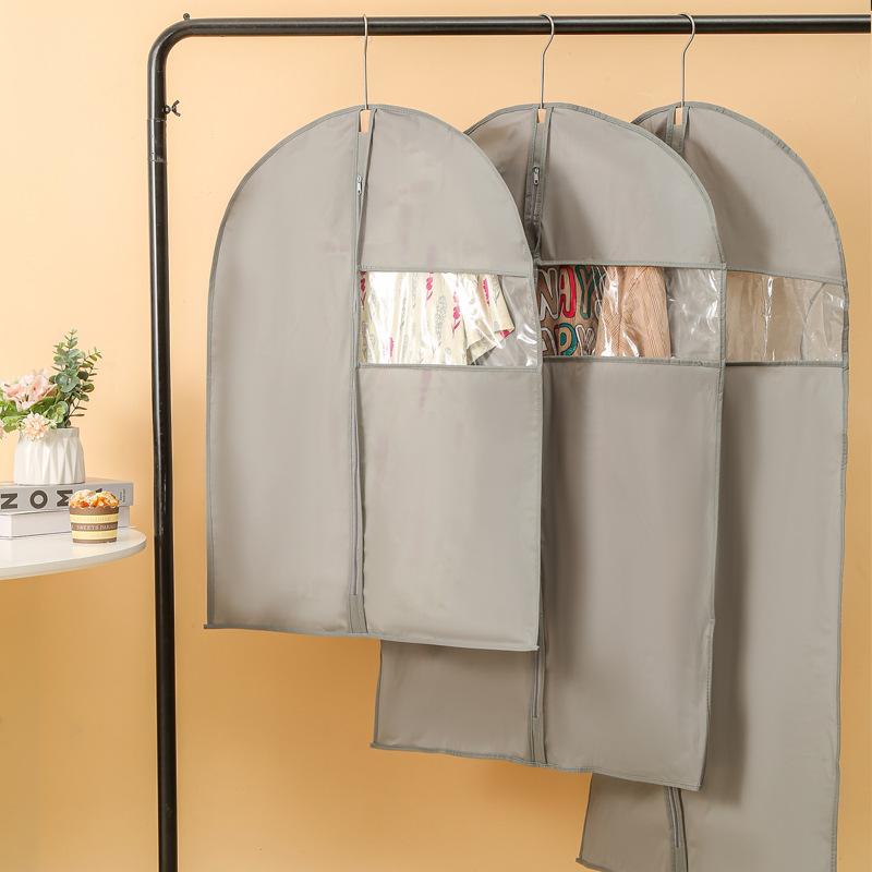 衣類カバー 防湿 防カビ 通気性 透明 ポリエチレン製 洋服保護 スーツ コート ジャケット シャツ クローゼット収納 ホコリ対策 湿気対策 大容量 長期保管 ...