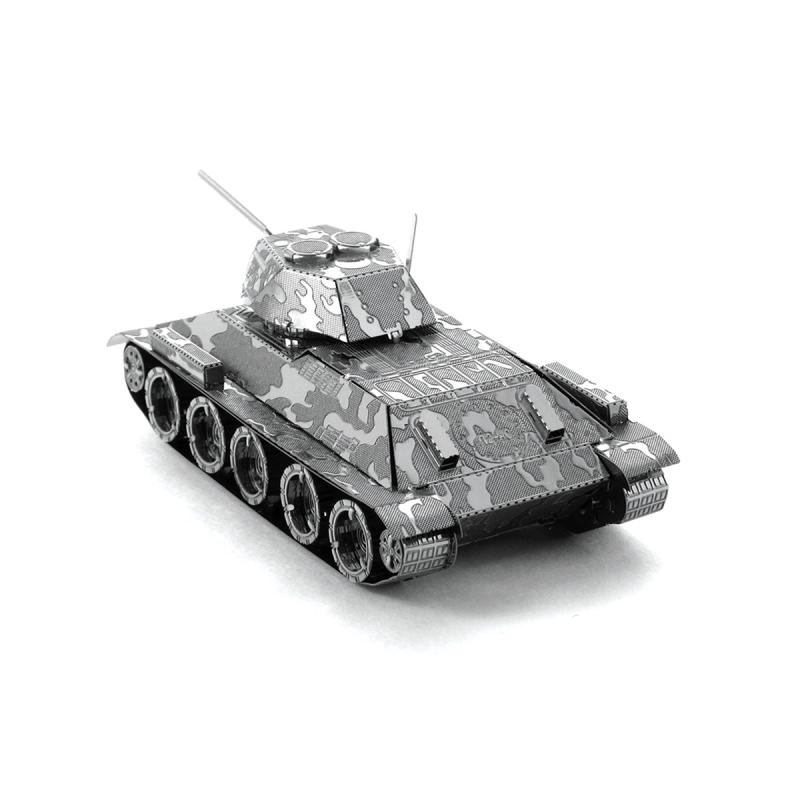 3D立体パズル 大人向け T34 戦車 メタルパズル 組み立てキット DIY 空間認識力 脳トレ 知育玩具 精巧な..