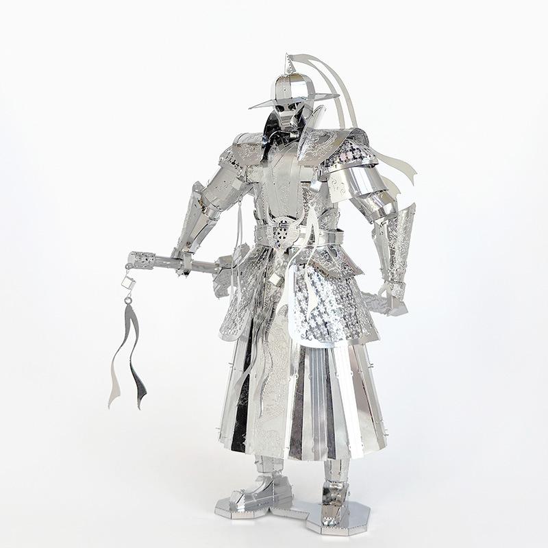 立体パズル 大人向け 錦衣衛 金属製 組み立て DIY 手作り 集中力向上 ストレス解消 脳トレ シルバーカ..