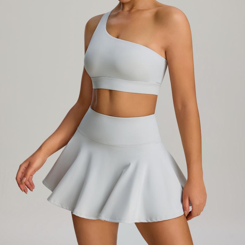 フィットネスウェア レディース ポケット付き 高伸縮 ストレッチ 吸汗速乾 ヨガウェア セットアップ テ..