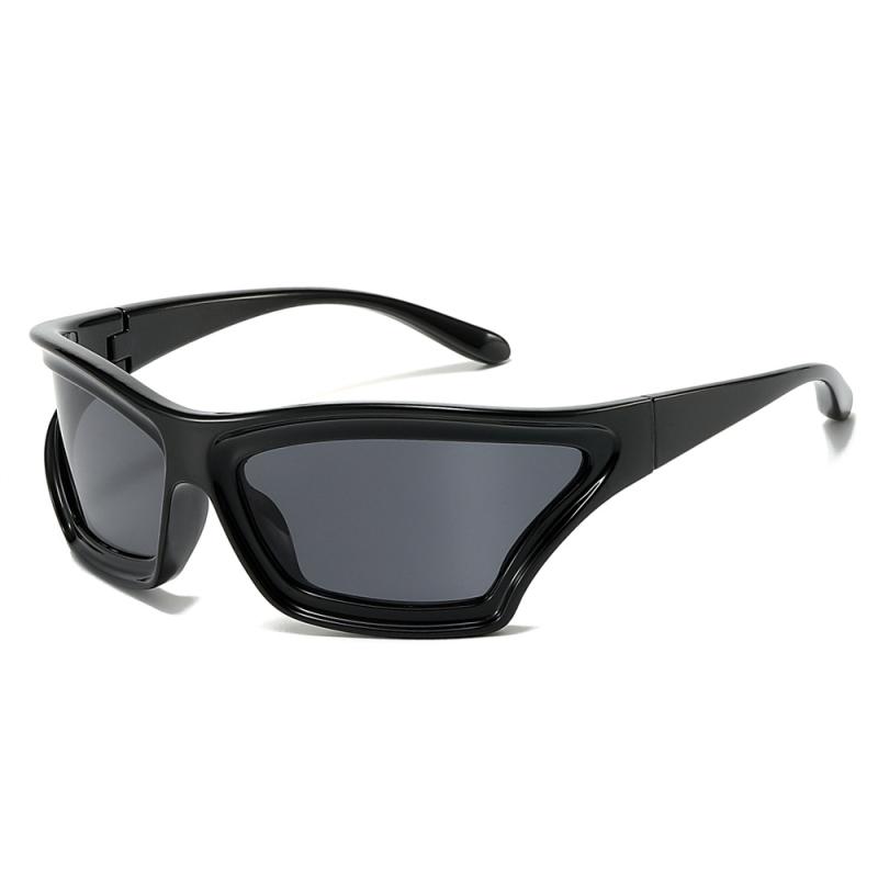 サングラス 男女兼用 ユニセックス UV400カット 紫外線対策 スポーツ アウトドア サイクリング ロードバイク ドライブ 運転 レジャー 釣り 欧米風 おしゃれ トレンド 軽量 PCレンズ オールシーズン