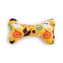 ペットおもちゃ 犬用 ハロウィンデザイン 骨型 ぬいぐるみ スクイーカー入り 音が鳴る ふわふわ ストレス解消 キュート プレゼント