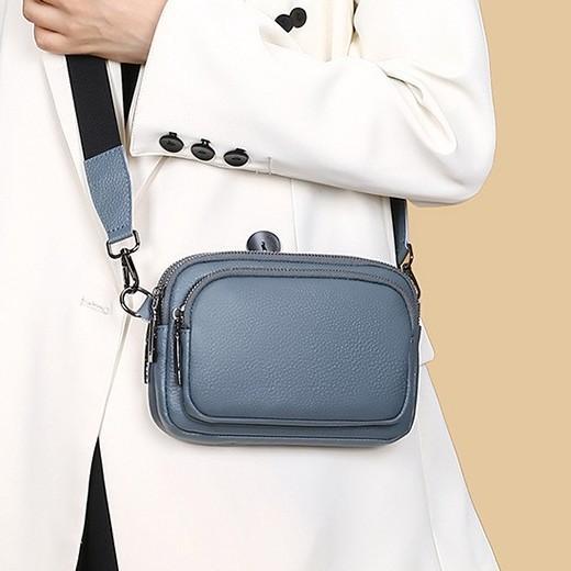 バッグ レディース 本革 牛革 シンプル ショルダーバッグ 斜め掛けバッグ 多収納 ソフトレザー 高級感 ..