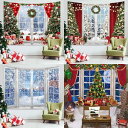 タペストリー 北欧 クリスマスツリー 雪景色 撮影背景 パーティー イベント デコレーション ウォールデコ 壁掛け ポリエステル製 リビング 寝室 雑貨