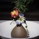 ブローチ レディース パール シルク 絨花 蓮 蝶 花モチーフ レトロ 古風 中華風 漢服 チャイナドレス 結婚式 パーティー 入学式 卒業式 フォーマル 上品 華やか(x2)