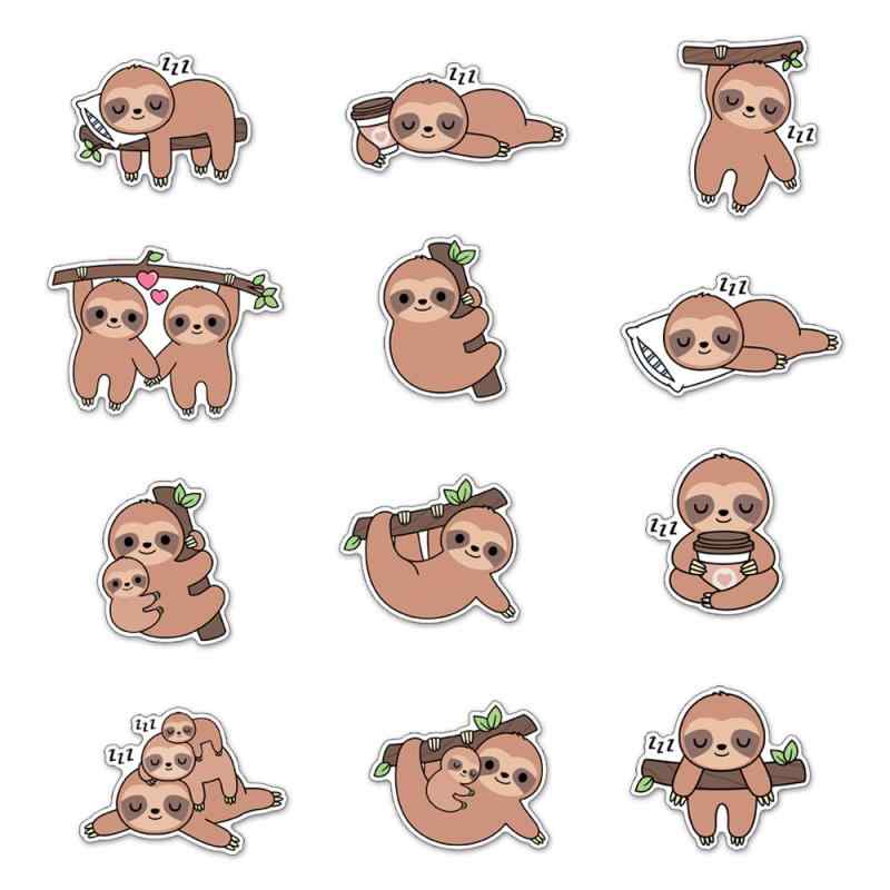 冷蔵庫用マグネット ナマケモノ かわいい 動物 メモクリップ ボヘミアン風 合成樹脂製 おしゃれ インテ..