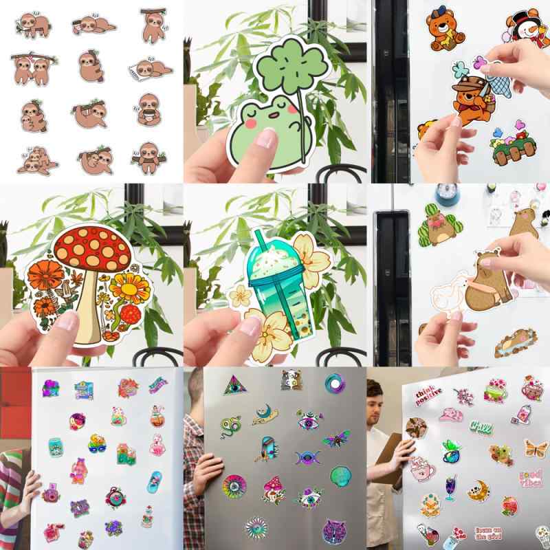 冷蔵庫マグネット 強力磁石 マグネット式 かわいい 動物 アニマル ボヘミアン スタイル BOHOデザイン ..