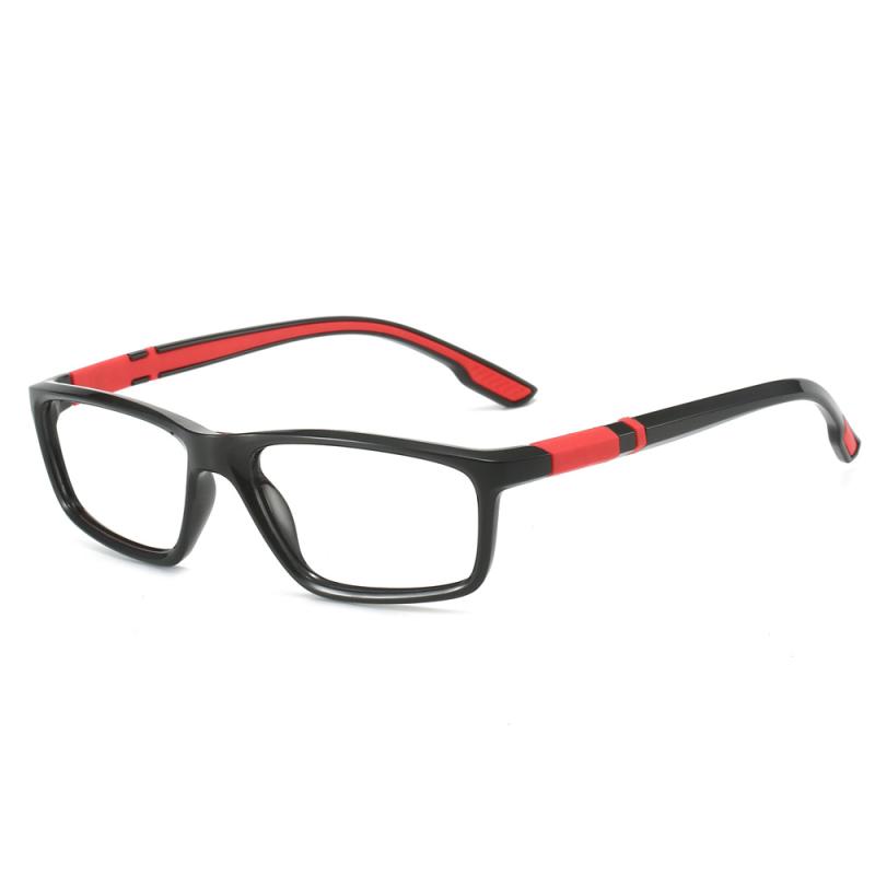 メガネ メンズ レディース ブルーライトカット シリコン スポーツ 老眼鏡 リーディンググラス 軽量 疲れ目対策 高精細 目の保護 おしゃれ 若見え スクエア型 PC素材 フルリム 男女兼用 ファッション 通勤