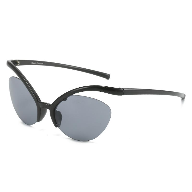 サングラス メンズ レディース UV400 UVカット 紫外線対策 キャッツアイ Y2Kスタイル トレンド 個性的 インスタ映え PC素材 アウトドア スポーツ ドライブ 運転 普段使い