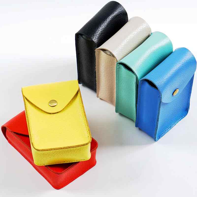 小物入れ 男女兼用 本革 フルグレインレザー 耐衝撃 小銭入れ ガジェットポーチ 多機能 汎用 充電ケー..