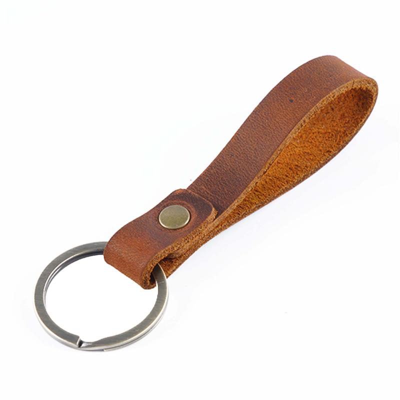 キーケース 男女兼用 本革 牛革 手作り シンプル スマートキー対応 車用キーホルダー 鍵 保護 収納 高..