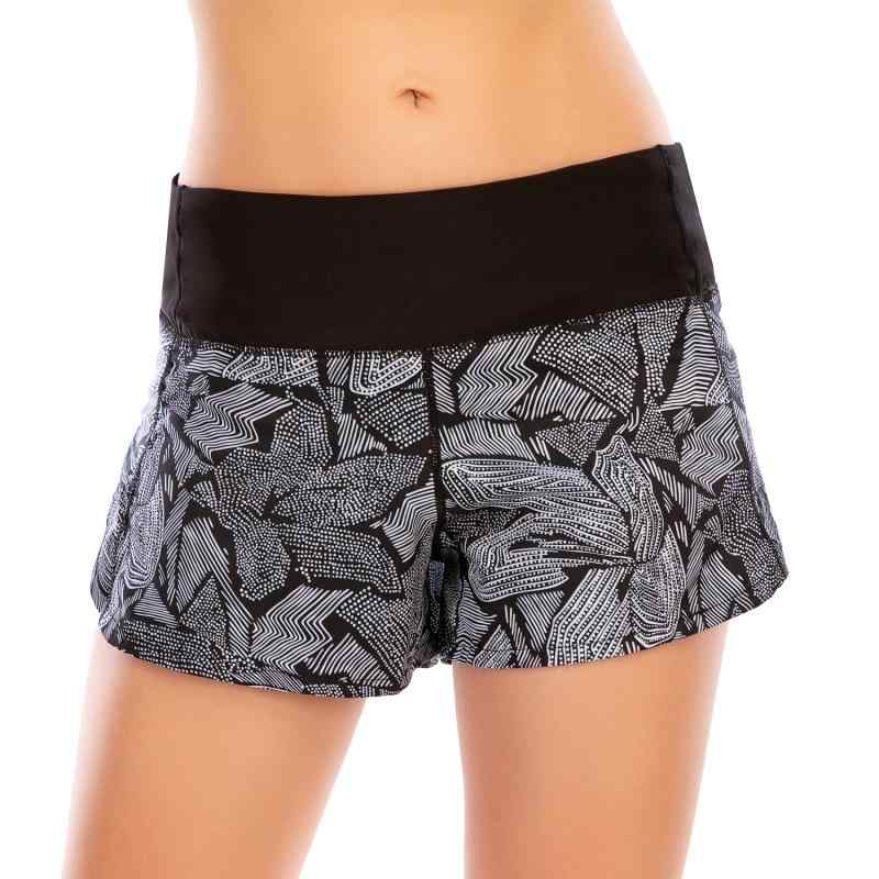 ショートパンツ レディース 速乾 吸湿速乾 インナー付き 透け防止 ジッパー ストレッチ ランニング トレーニング フィットネス ジム ヨガ スポーツウェア 短パン