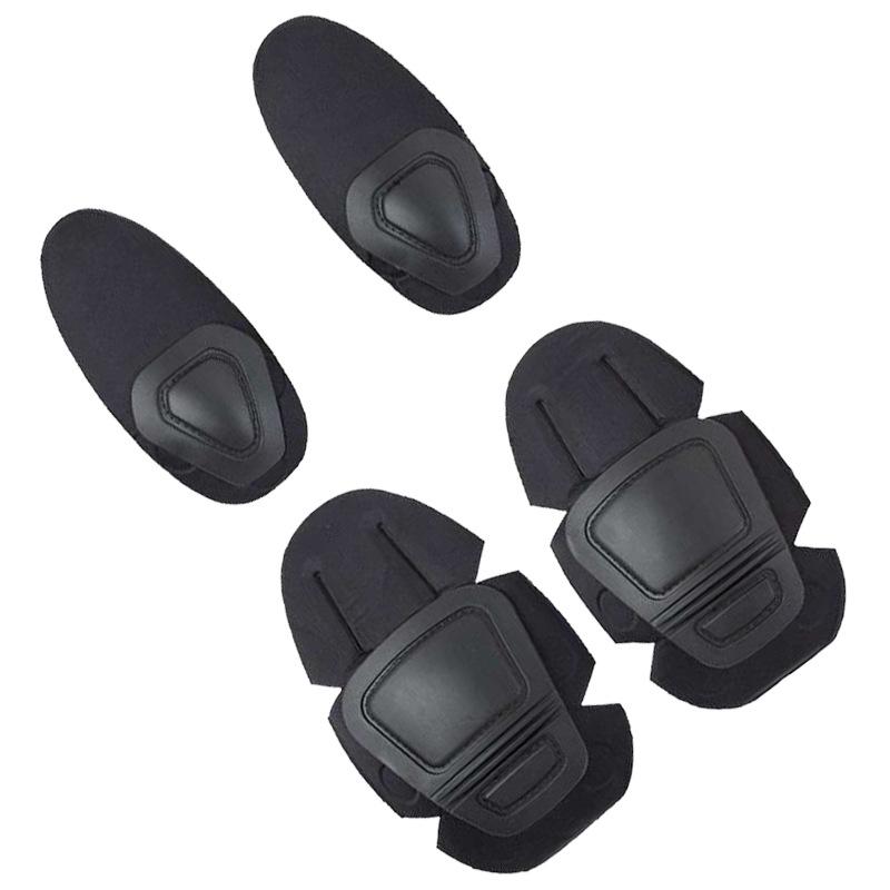 プロテクター セット メンズ 内蔵型 クイックリリース式 ニーパッド エルボーパッド 膝 肘 保護具 タク..