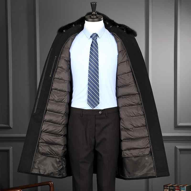 ・カテゴリ: コート・スタイル: 韓国風カジュアル・フィット: ゆったり・厚さ: 厚手・前開き: シングルボタン・対象: ミドル世代・主な素材: ウール65%・裏地: ポリエステル・襟元: テーラードカラー・柄: 無地・裾のデザイン: リブ・ポケット: アウトポケット・裾: ストレート・カラー展開: ブラック、ダークグレー・サイズ展開: 165, 170, 175, 180, 185, 190, 195, 200