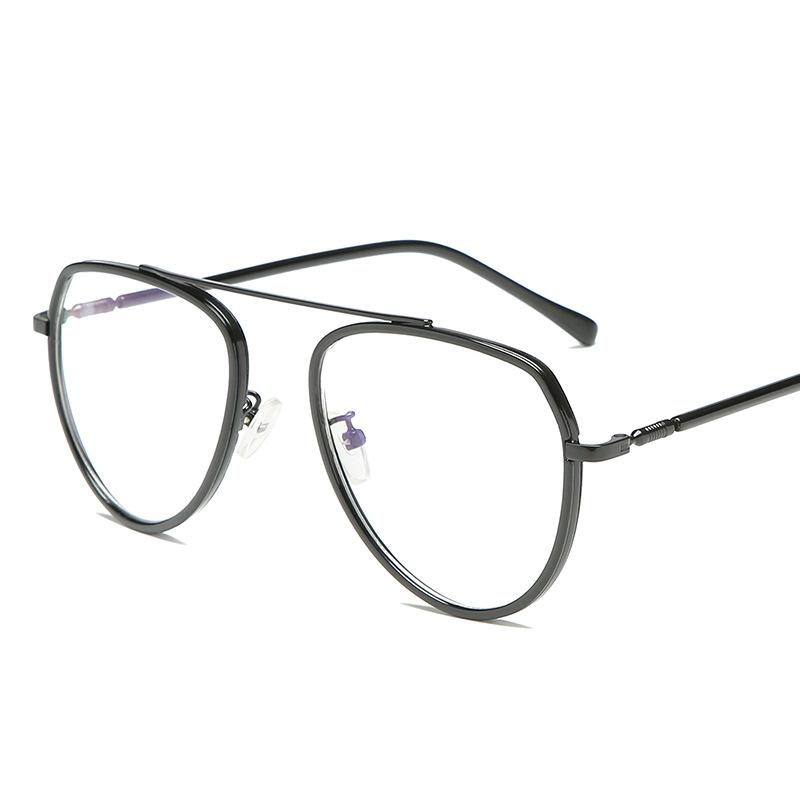 伊達メガネ 男女兼用 ユニセックス ブルーライトカット PCメガネ パソコン用眼鏡 目の保護 TR90素材 軽..