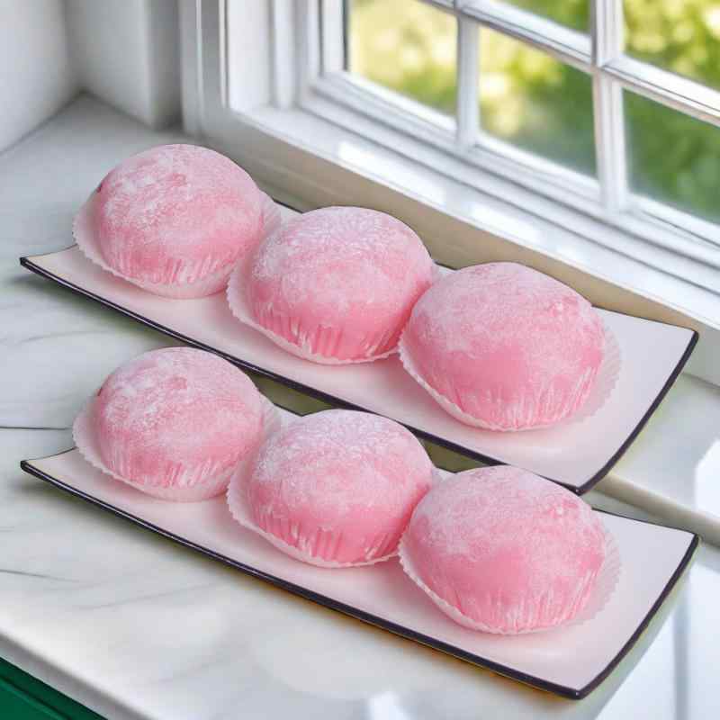 食品サンプル 和風 大福 中身が見える スイーツ 和菓子 切り口 PVC製 インテリア 置物 オブジェ ディス..