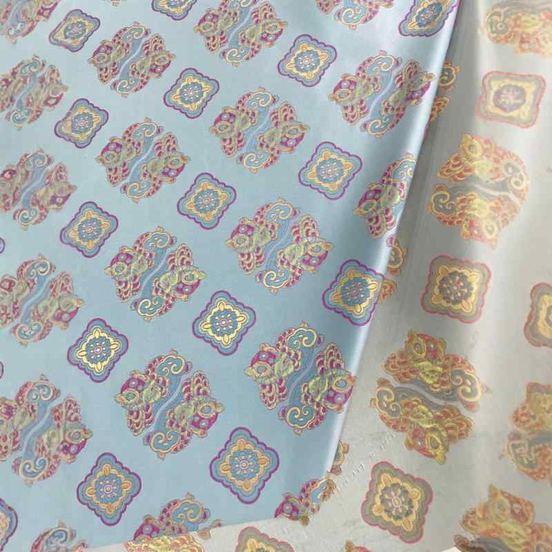 生地 高密度 中国風 上質ジャガード織り 宋錦風 アパレル 服地 手芸 ハンドメイド ベスト ジャケット ..