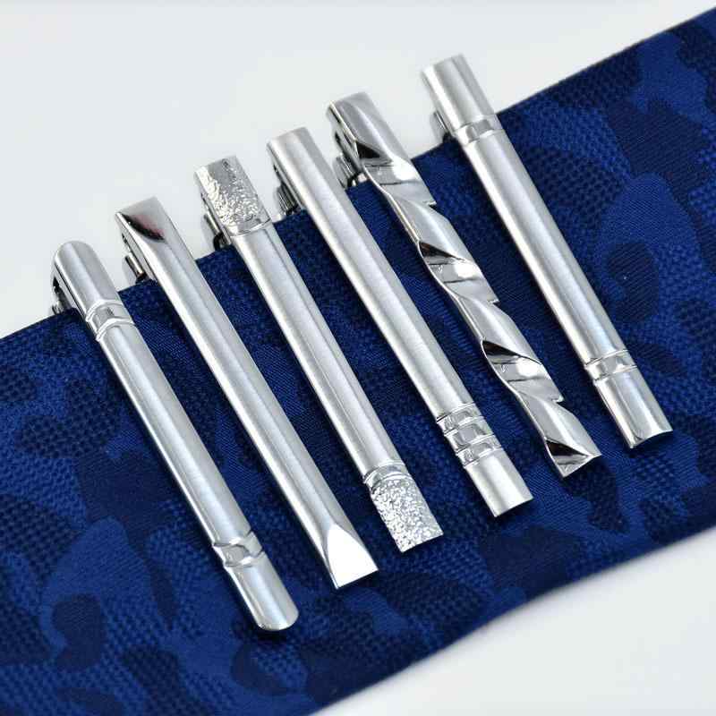 ネクタイピン メンズ 男性用 高品質 電気メッキ加工 ビジネス フォーマル 通勤用 仕事用 オフィス 結婚..