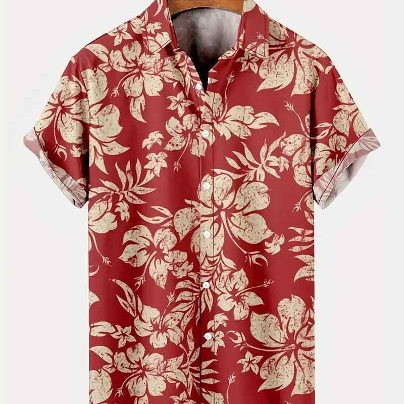 シャツ メンズ 通気性抜群 ゆったり 大きいサイズ 半袖 オープンカラー 3Dデジタルプリント カジュアル リラックスフィット ポリエステル素材 春夏 ファッション