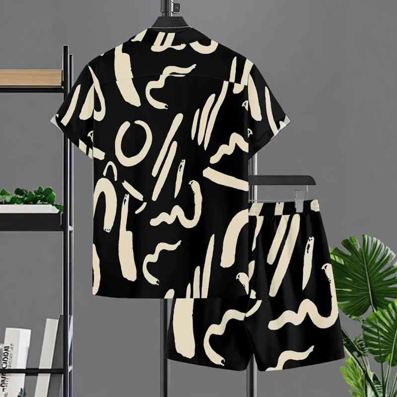 シャツ メンズ アロハシャツ 半袖 3Dプリント 開襟 大きいサイズ対応 デジタルプリント ストレッチ ポリエステル 洗濯可能 カジュアル ストリート 夏物