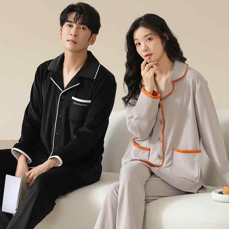 ルームウェア メンズ レディース 秋冬 厚地 あったか 保温 マイクロフリース もこもこ 快適 パジャマ 長袖 長ズボン 襟付き シンプル 韓国風 高級感 大きいサイズ ゆったり セットアップ