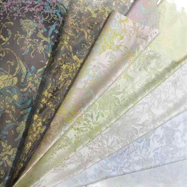 生地 秋冬 中華風 民族風 漢服 チャイナドレス 衣装 コスプレ アウター スカート 植物花柄 ジャカード..