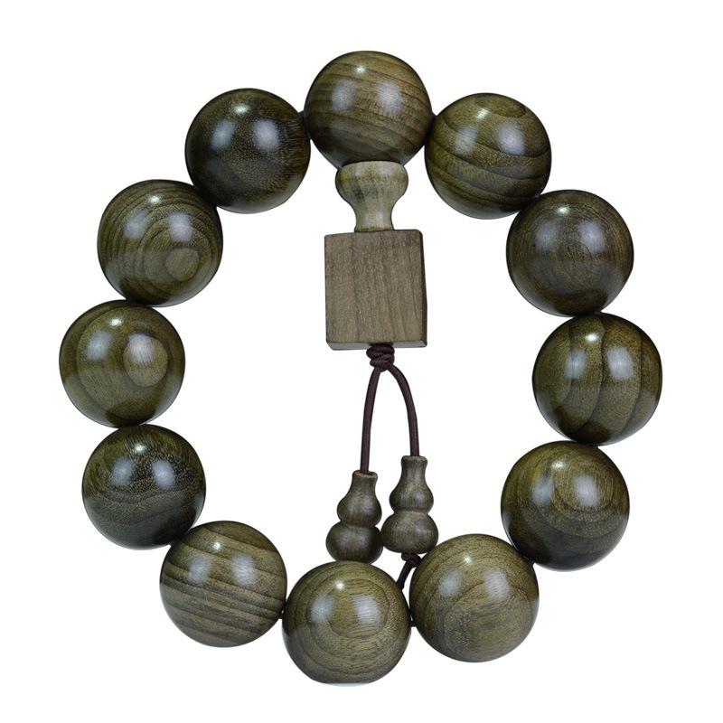 ブレスレット 男女兼用 ユニセックス 陰沈金糸楠木 数珠 希少古材 銘木 ハンドメイド エスニック 上質 高級感 鑑賞 コレクション プレゼント ギフト 日常使...