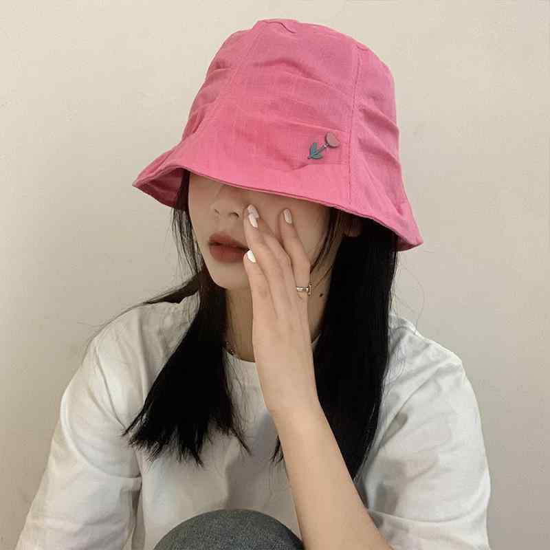 ハット レディース UVカット 紫外線対策 小顔効果 フラワー ギャザー バケットハット 春夏 ゆったり 大きいサイズ 日よけ 綿麻 カジュアル 韓国風 ガーリー