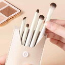 多機能 メイクブラシ レディース 女性用 5本セット アイシャドウ アイライナー チーク ノーズシャドウ 細部用 人工毛 雲瓷デザイン 長柄 柔らかい肌触り プロ仕様 初心者 化粧道具