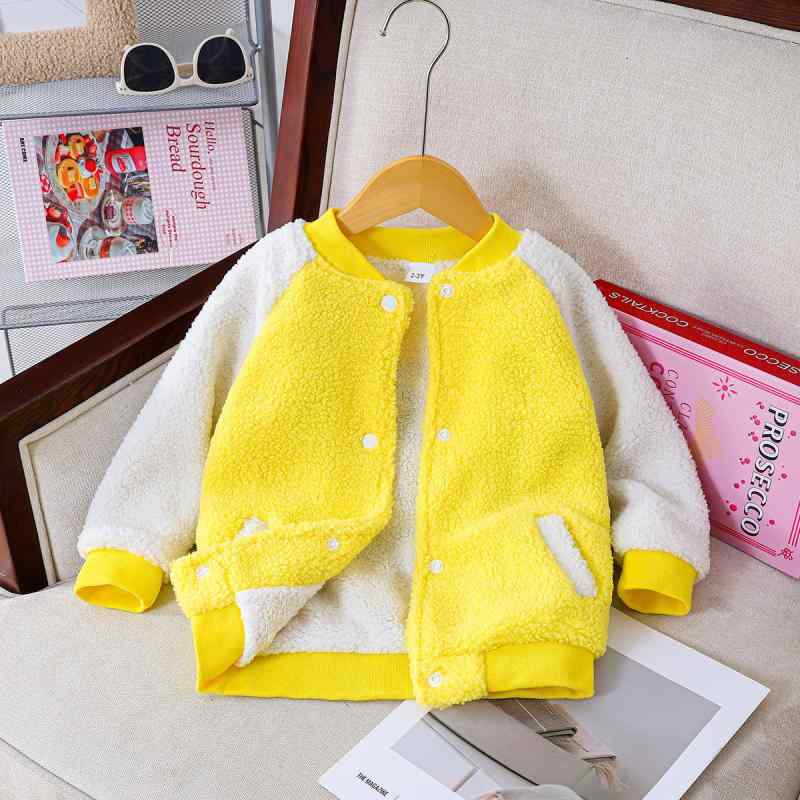 ジャケット 男の子 キッズ スタジャン 韓国風 秋冬 ゆったり カジュアル 厚手 防寒 ボア裏地 ブルゾン ..