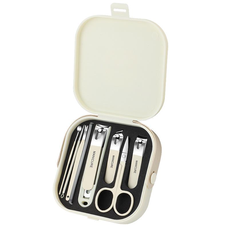 爪切り ユニセックス メンズ レディース キッズ 赤ちゃん 飛び散り防止 ステンレス製 携帯用 旅行用 出張用 ネイルケアセット 家族用 美容ツール 爪やすり ...
