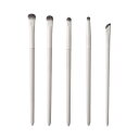 化粧筆セット 5本組 人工毛 肌に優しい アイシャドウ チーク シェーディング ハイライト ノーズシャドウ ブレンディング アイライナー エッジ メイクツール 軽量 携帯 旅行 初心者 プロ仕様